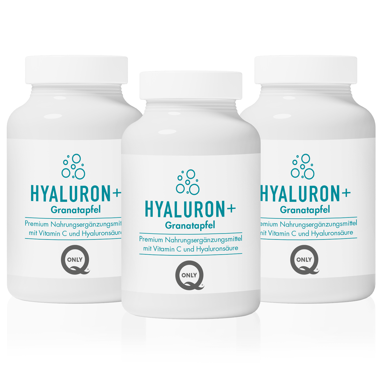 onlyQ Hyaluron + Granatapfel, 60 Stk. – Bild 3
